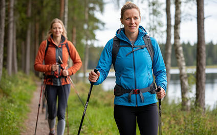 Тренер по скандинавской ходьбе