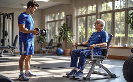 Инструктор ЛФК с применением силовых тренировок